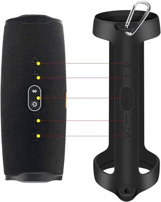 تخصيص Versio JBL مكبر الصوت بلوتوث المحملة كيس السيليكون مكبر الصوت قطرة دليل على غطاء الوقاية السيليكون عند الخروج