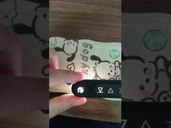 المعدات الصوتية / الكهربائية الزر المطاطي السيليكونية المطبوعة الحجم المخصص